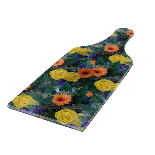 Glasschneidplatte Schneidebrett (Ecke)