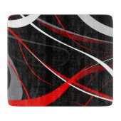 Glasschneidplatte Schneidebrett (Vorderseite)