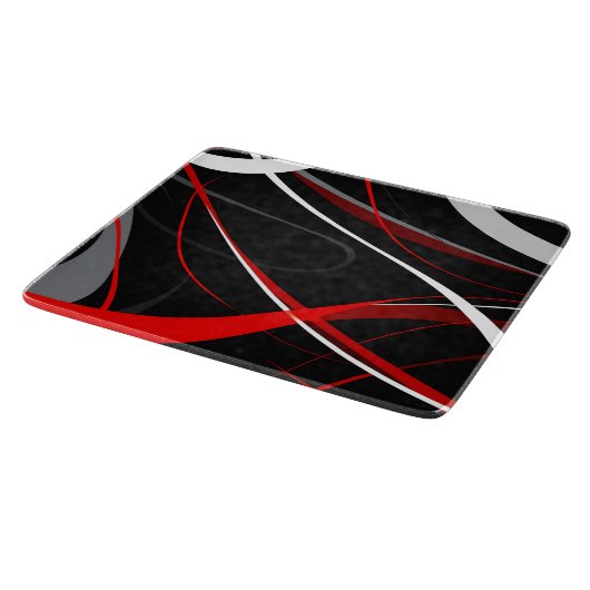 Glasschneidplatte Schneidebrett (Ecke)