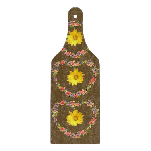 Glasschneidplatte Schneidebrett (Vorderseite)