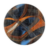 Glasschneidplatte Schneidebrett (Vorderseite)