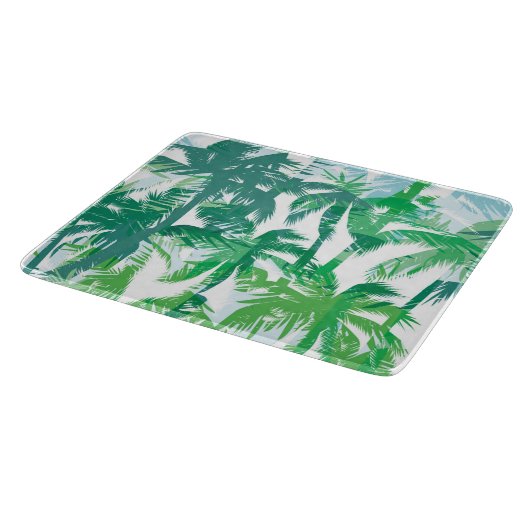 Glasschneidplatte Schneidebrett (Ecke)