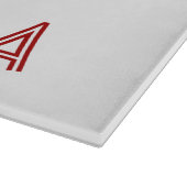 Glasschneidplatte Schneidebrett (Ecke)