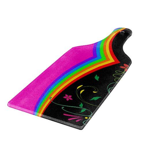 Glasschneidplatte Schneidebrett (Ecke)