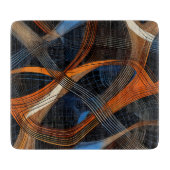 Glasschneidplatte Schneidebrett (Vorderseite)