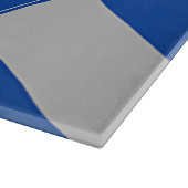 Glasschneidtafel mit Fahne von Las Vegas City Schneidebrett (Ecke)