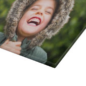 Glasschnitt für die Foto-Kante Schneidebrett (Ecke)