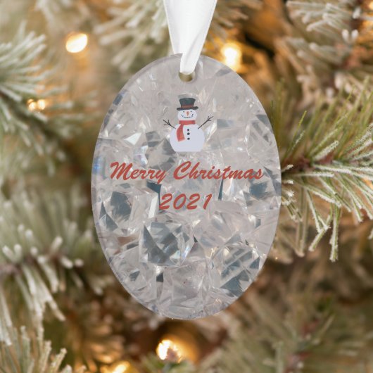 Glasschnitt Ornament (Baum)