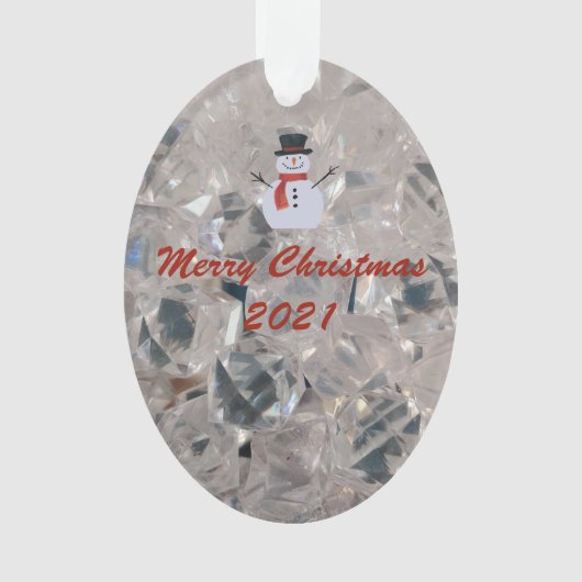 Glasschnitt Ornament (Vorderseite)