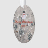 Glasschnitt Ornament (Vorderseite)