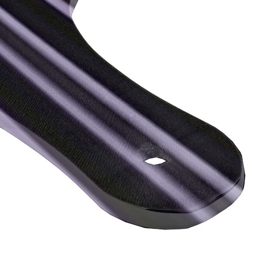 Glasschnitt Streifen Schneidebrett (Ecke)