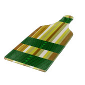 Glasschnitt Streifen Schneidebrett (Ecke)