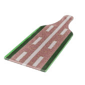 Glasschnitt Streifen Schneidebrett (Ecke)