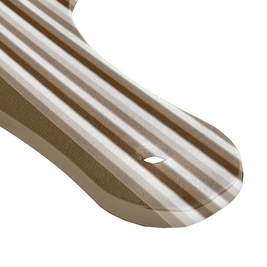 Glasschnitt Streifen Schneidebrett (Ecke)