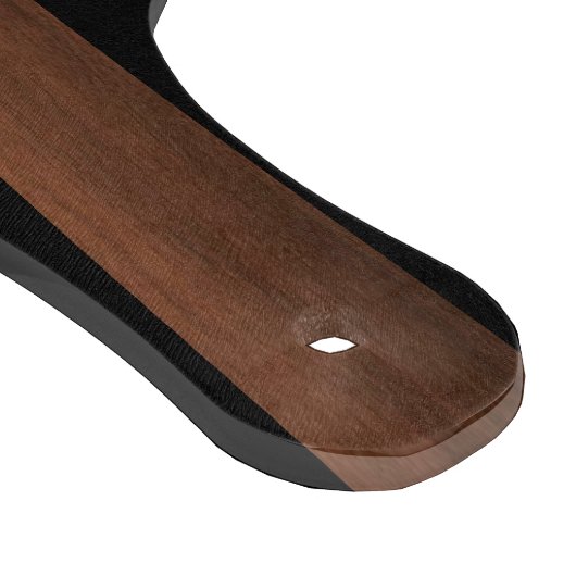 Glasschnitt Streifen Schneidebrett (Ecke)