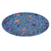 GLASSCHNITTSTELLE : WILLIAM MORRIS : POMEGRANAT SCHNEIDEBRETT (Ecke)