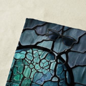 Glassdrachenduschvorhang Strandtuch (Beispiel)