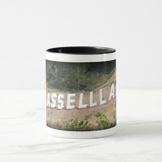 Glassellland Hollywood Sign in Glassell Park, CA Tasse (Zentrum)