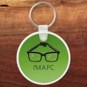 GLASSEN-SCHLÜSSELANHÄNGER SCHLÜSSELANHÄNGER (Vorderseite)