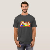 Glassende Farben für den Gay Pride T-Shirt (Vorne ganz)