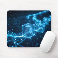 Glassender Blockchain-Pfad