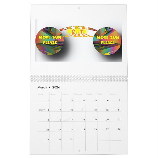 Glasses Design Kalender (Mär 2026)
