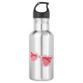Glasses Edelstahlflasche (Vorderseite)