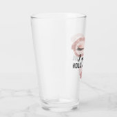 Glasses Girly Rose Funny Unique Eyelashes Makeup Glas (Rechts)