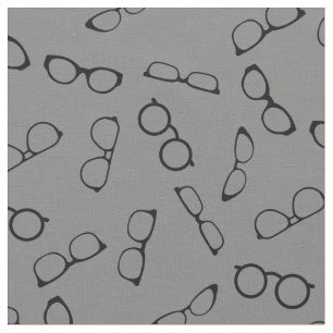 Glasses Niedlich Optometriker Grau Stoff