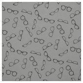 Glasses Niedlich Optometriker Grau Stoff (Muster)