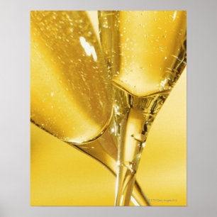 Glasses Of Champagne Poster