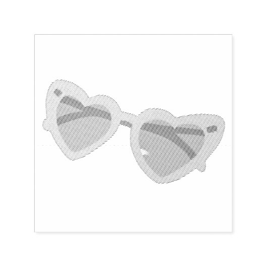 Glasses Permastempel (Design)