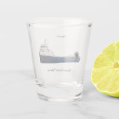 Glassglas Schnapsglas (Rückseite)