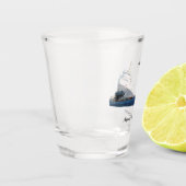 Glassglas Schnapsglas (Links)