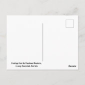 Glasshouse Mountains, Queensland, Australien Postkarte (Rückseite)