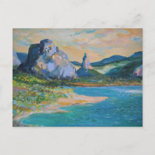 Glasshouse Mountains, Queensland, Australien Postkarte