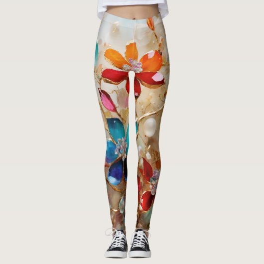 GLASSISCHE LEGGINGS (Vorderseite)