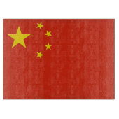 Glasspanplatte mit China Schneidebrett (Vorderseite)