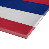 Glasspanplatte mit Flag Hawaii Staat, USA Schneidebrett (Ecke)