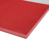 Glasspanplatte mit norwegischer Flagge Schneidebrett (Ecke)