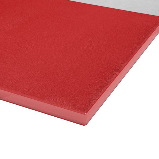 Glasspanplatte mit norwegischer Flagge Schneidebrett (Ecke)