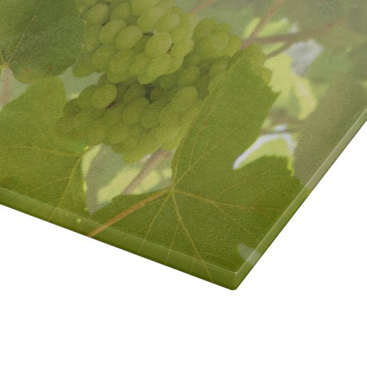 Glasspanplatte, Weinberg, Feinschmecker, grün Schneidebrett (Ecke)