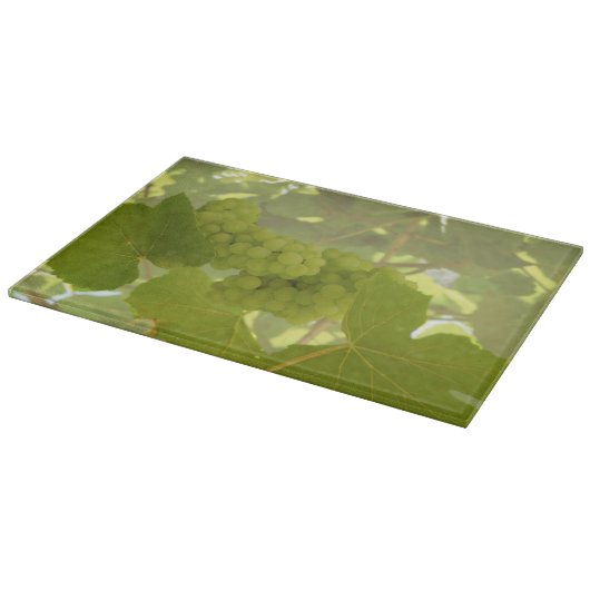 Glasspanplatte, Weinberg, Feinschmecker, grün Schneidebrett (Ecke)