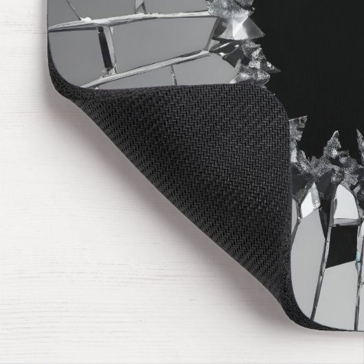 Glassplitter Mousepad (Ecke)