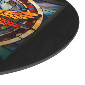 Glassrockner Schneidebrett (Ecke)