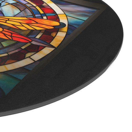 Glassrockner Schneidebrett (Ecke)