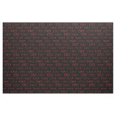 Glassroter Niedlicher Optometriker Stoff (Fat Quarter (45,7 x 55,9 cm))