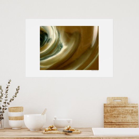 Glasstudie, Nr. 09 Poster (Küche)