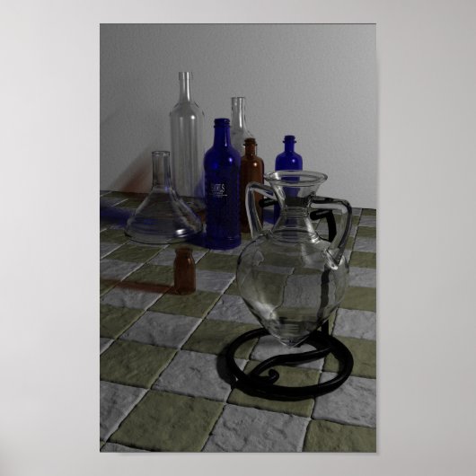 Glasstudie Poster (Vorne)