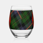 Glassware Multiple Options Plaid Merry & Bright Weinglas Ohne Stiel (Links)